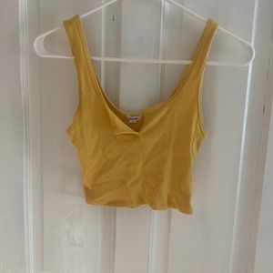 Yellow tank top